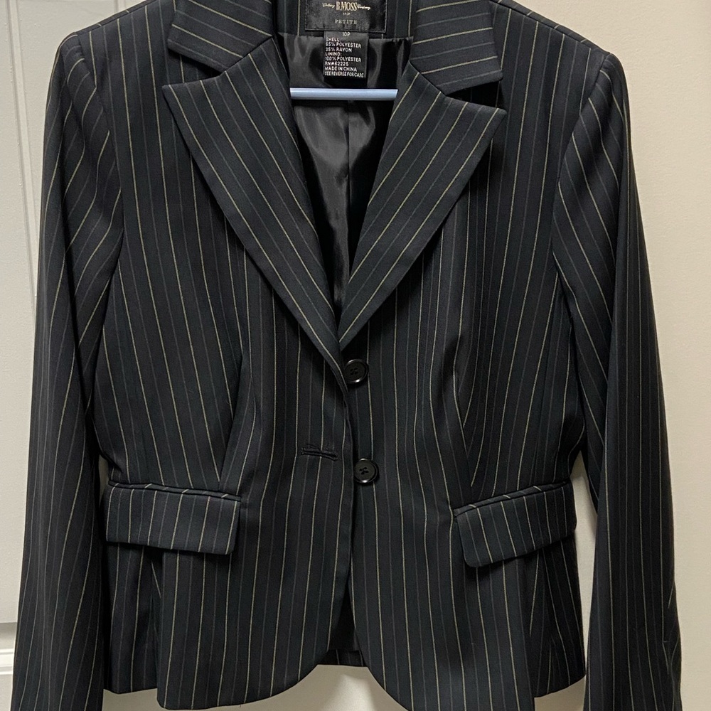 Quality pinstripe blazer